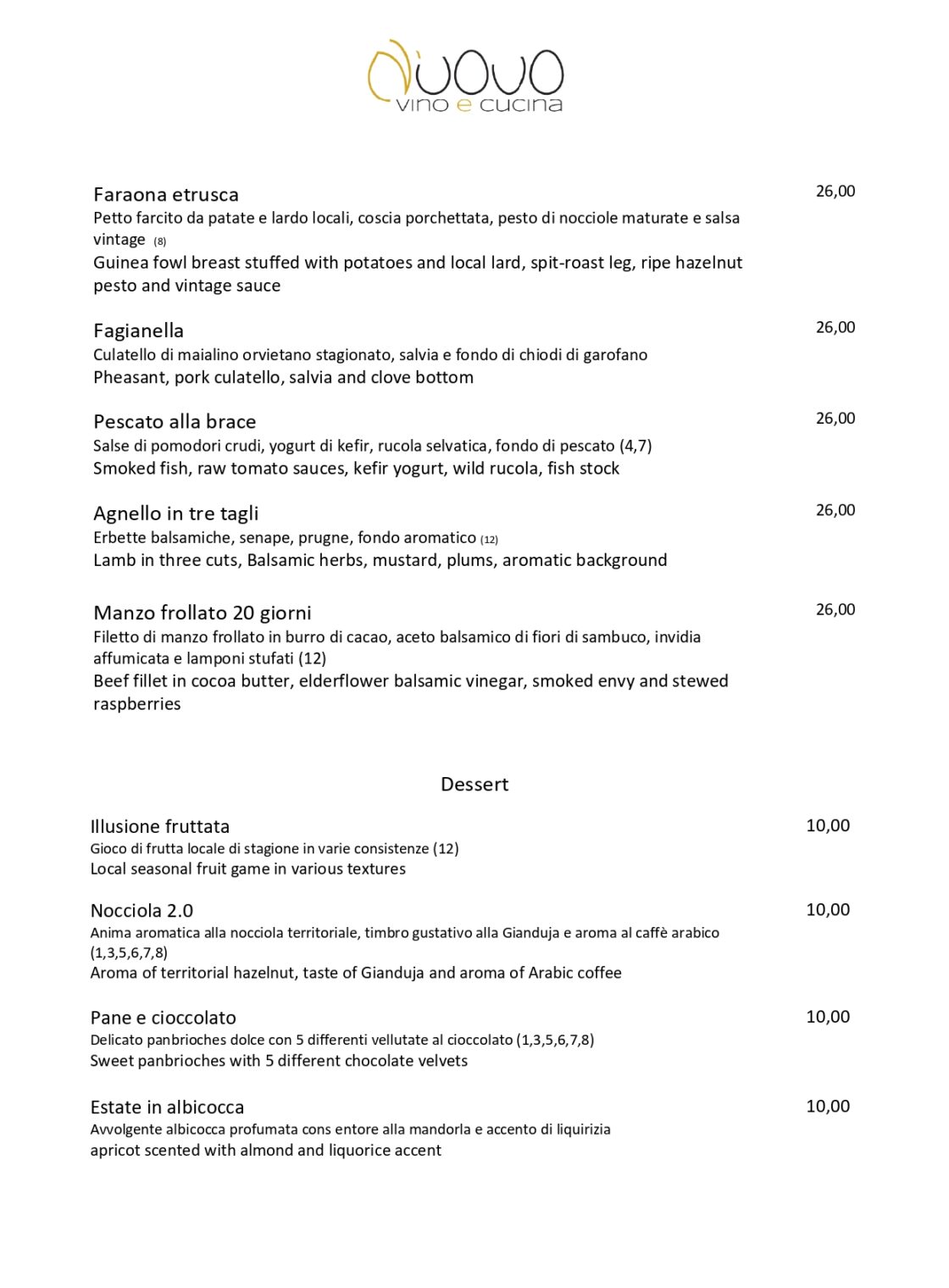 Menu a la carte frnt desk _page-0002